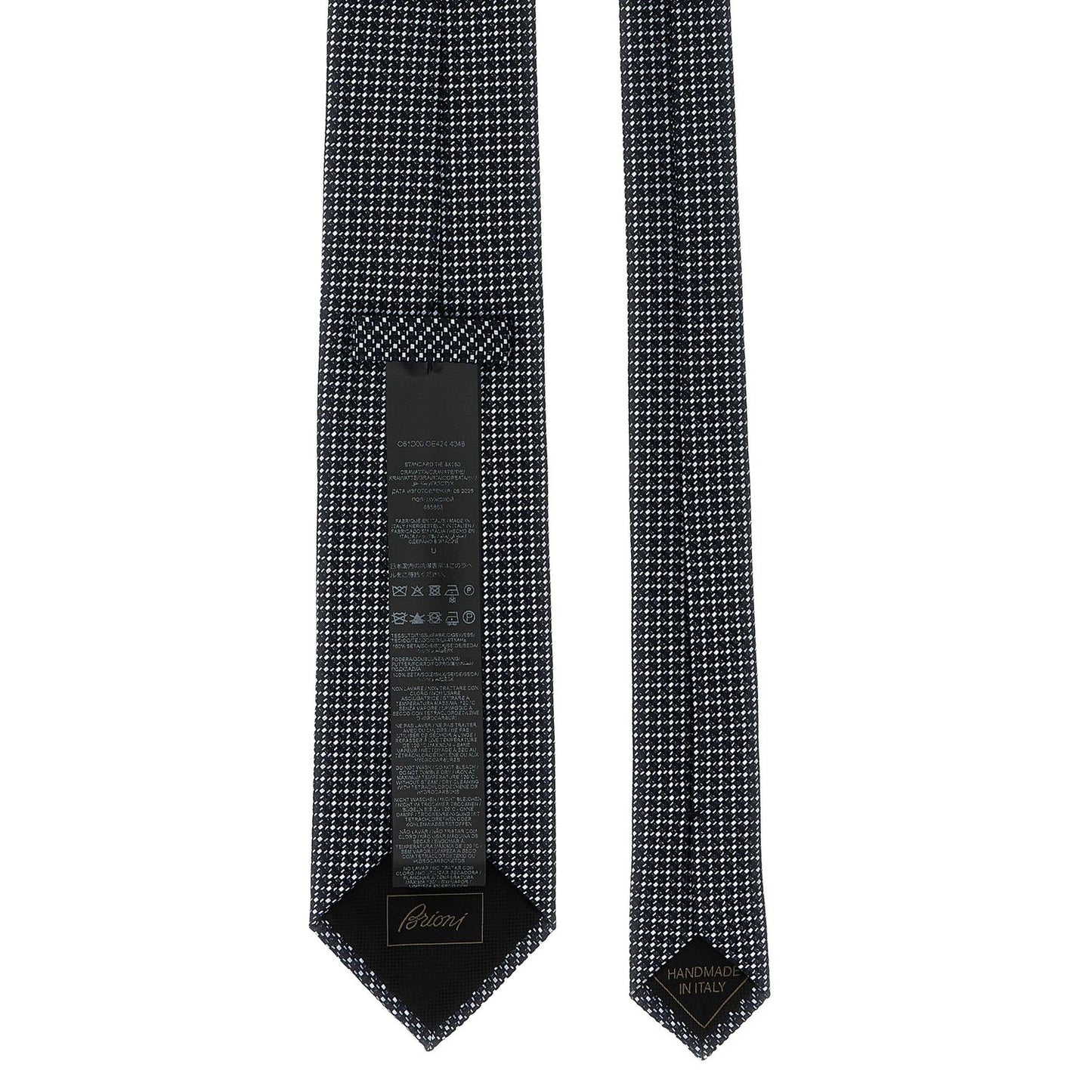 Brioni Blue Silk Tie