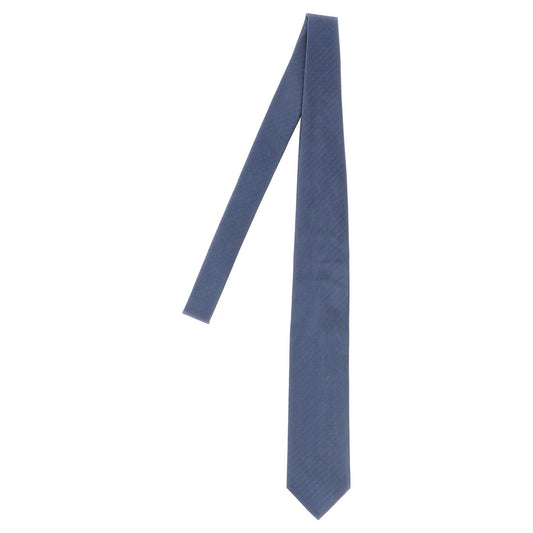 Brioni Blue Silk Tie