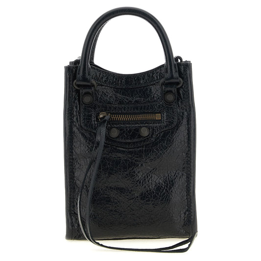 Balenciaga Black Lamb Leather Accessories