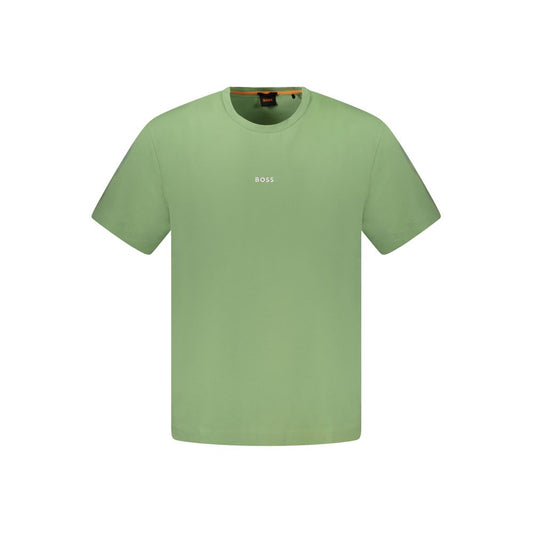 Hugo Boss Verde Cotton Men's T-Shirt