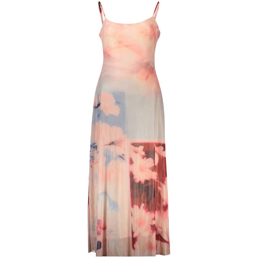 Desigual Pink Viscose Women's Dress