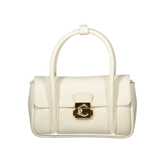 Coccinelle White Leather Handbag