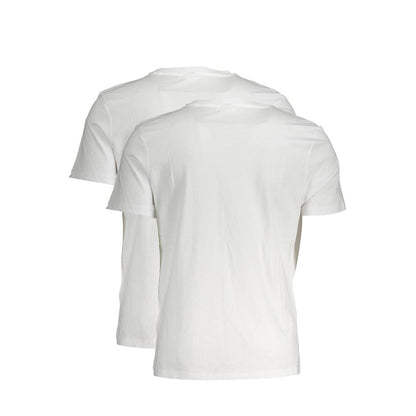 Fila White Cotton Men's T-Shirt