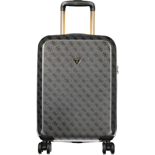 Guess Jeans Black Plastic Luggage And Travel