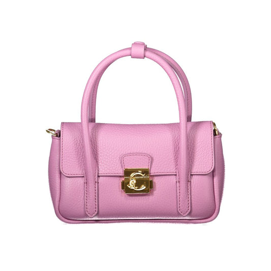 Coccinelle Purple Leather Handbag