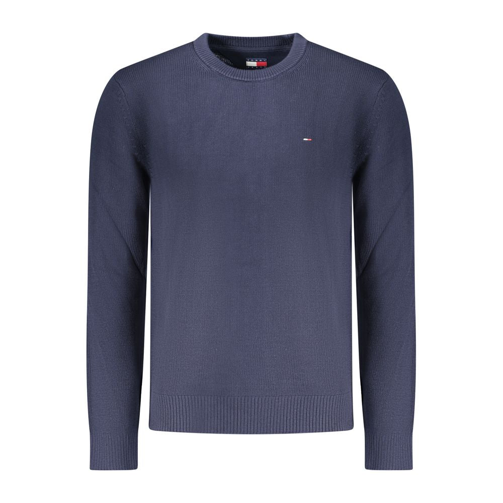 Tommy Hilfiger Blue Cotton Men's Sweater
