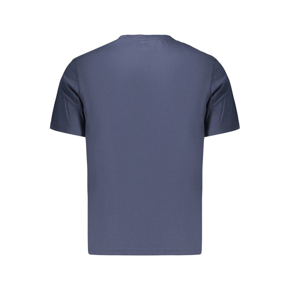 Timberland Blue Cotton Men's T-Shirt