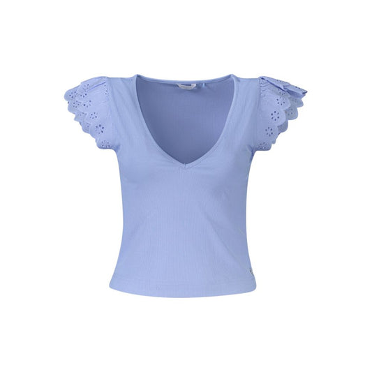 Guess Jeans Azzurro Polyester Women's T-Shirt