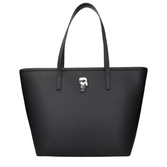 Karl Lagerfeld Black Polyethylene Shoulder Bag