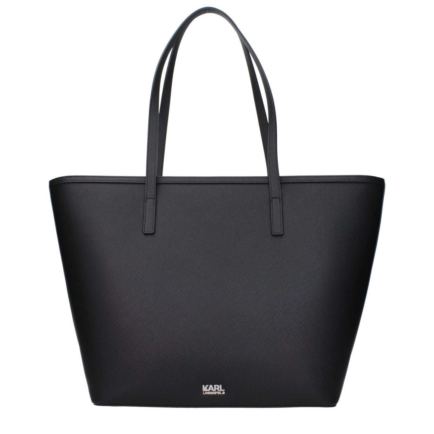 Karl Lagerfeld Black Polyethylene Shoulder Bag