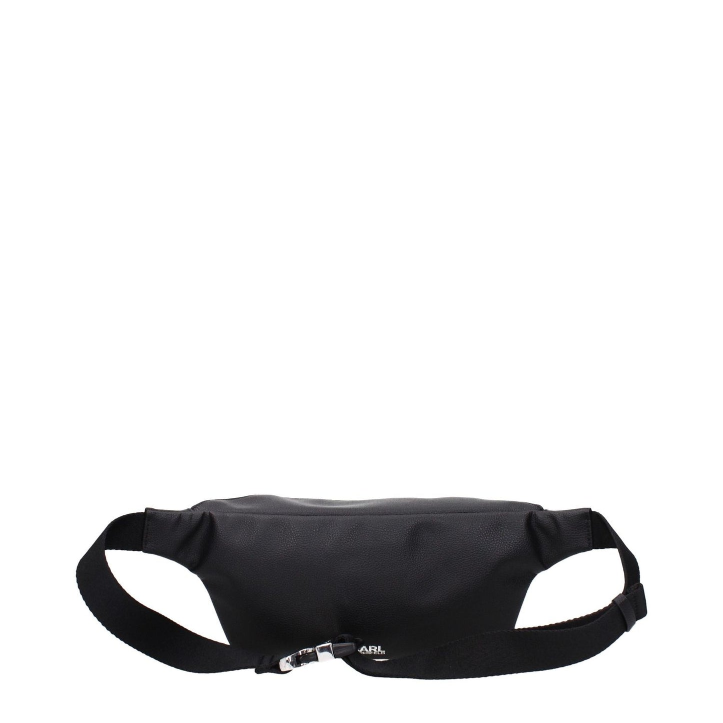 Karl Lagerfeld Black Leather Backpack