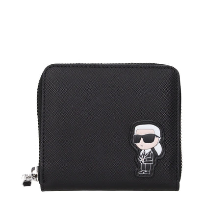 Karl Lagerfeld Black Polyethylene Wallet