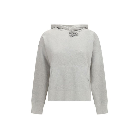 Prada Gray Cotton Sweatshirt