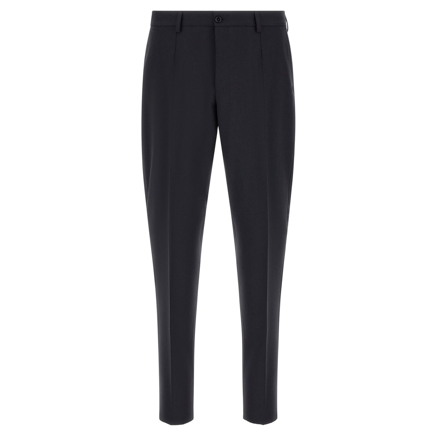 Dolce & Gabbana Blue Virgin Wool Two-Piece Suit