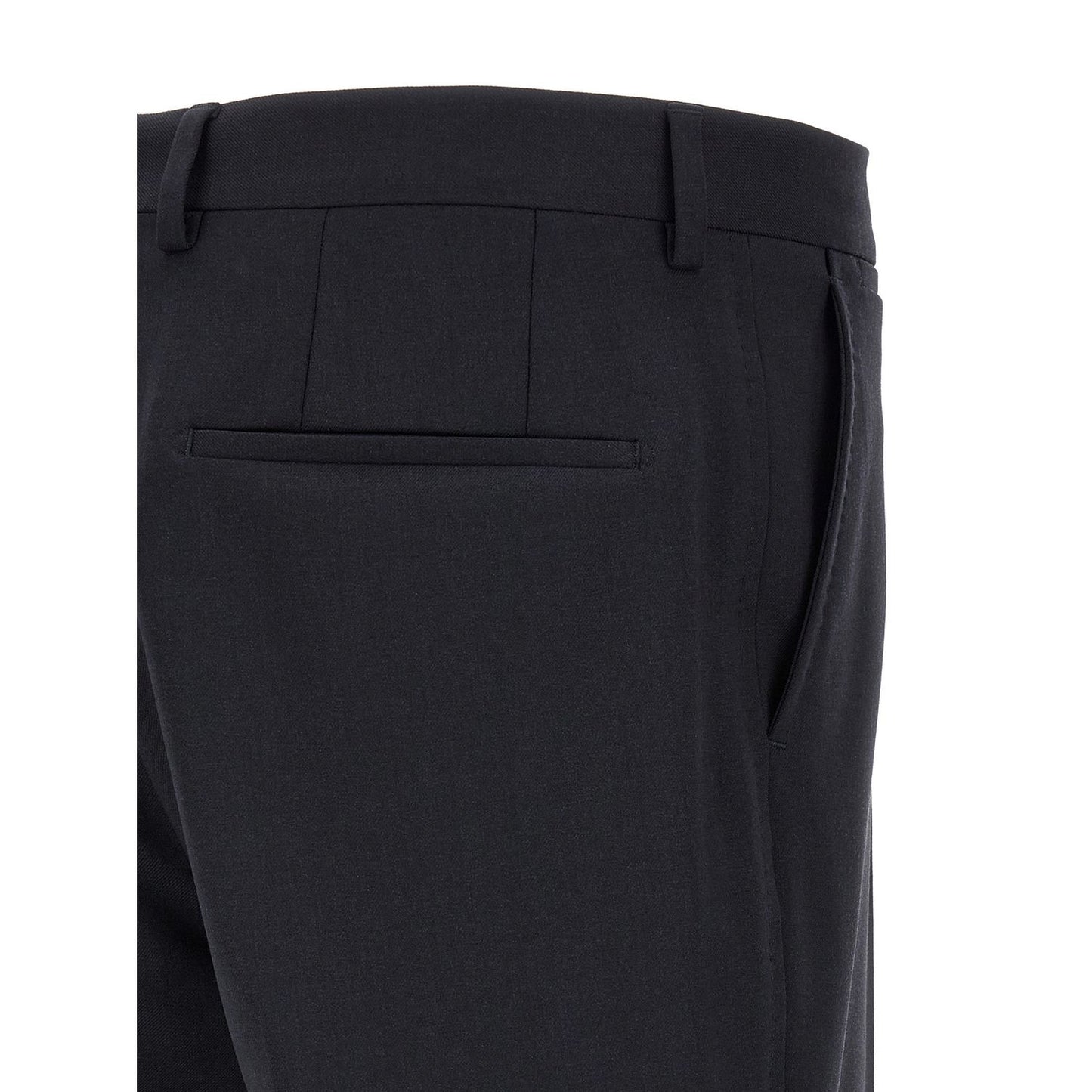 Dolce & Gabbana Blue Virgin Wool Two-Piece Suit
