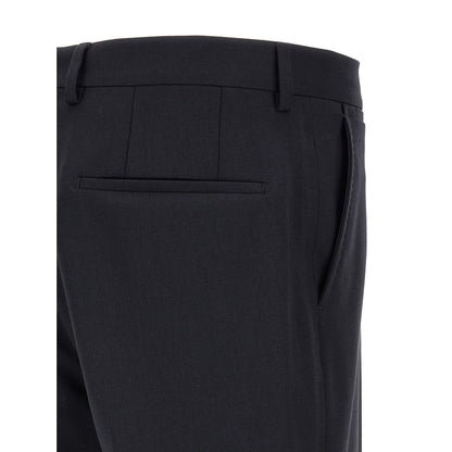 Dolce & Gabbana Blue Virgin Wool Two-Piece Suit