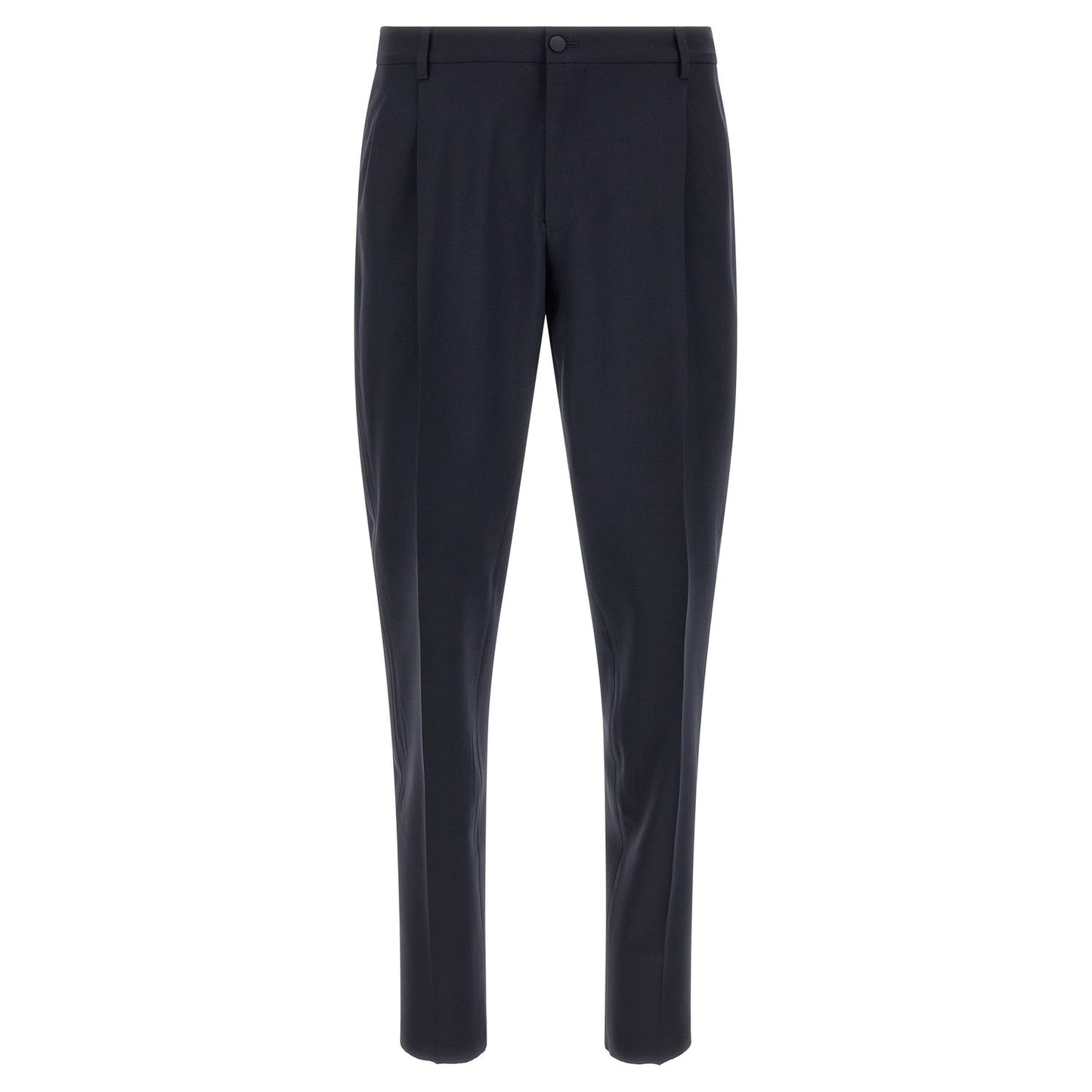 Dolce & Gabbana Blue Virgin Wool Two-Piece Suit