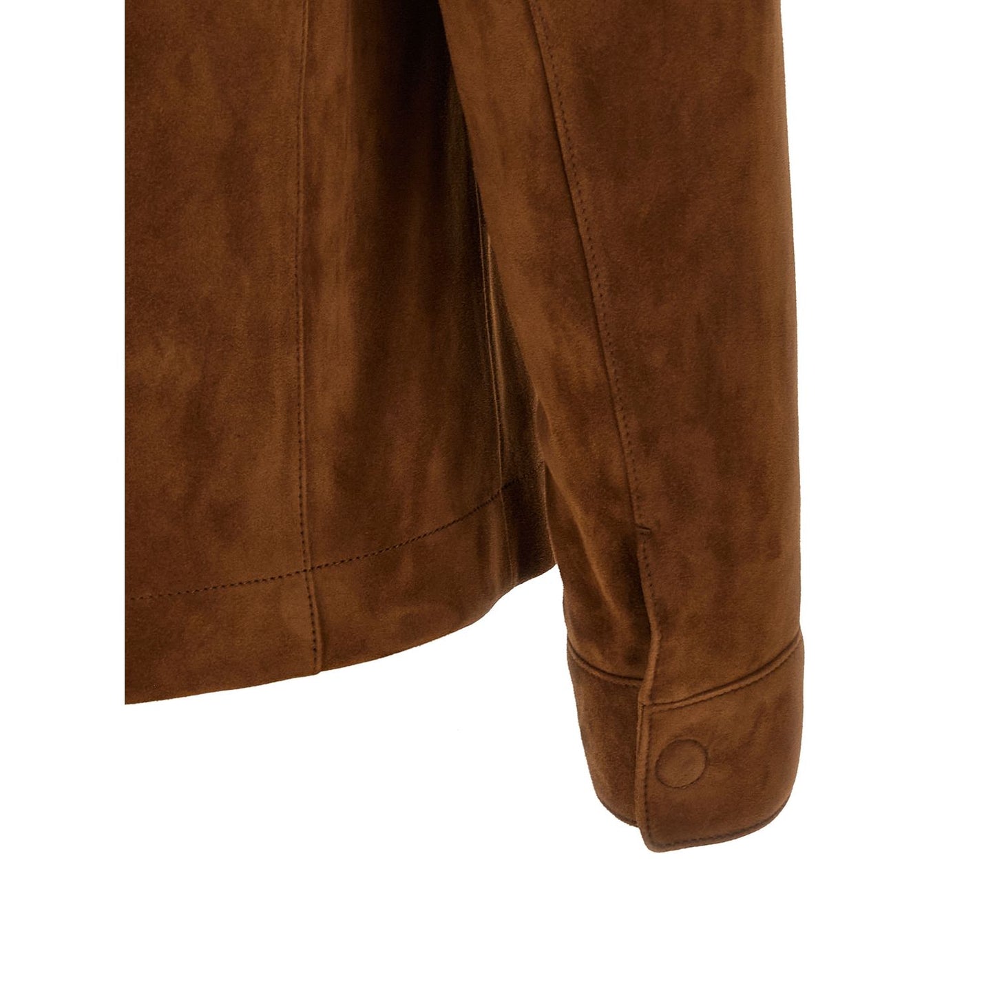 Tom Ford Brown Lamb Leather Leather Jacket