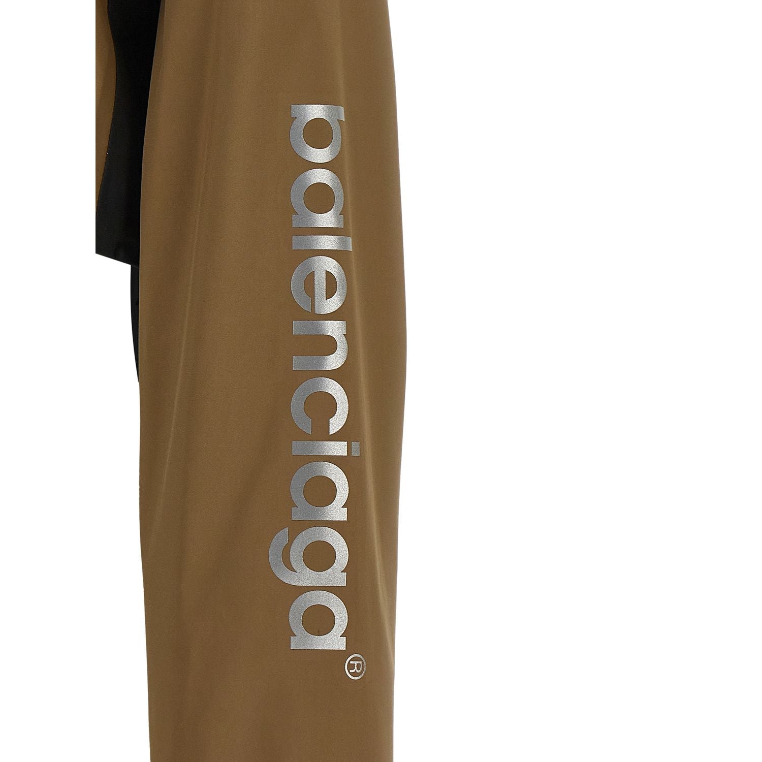 Balenciaga Brown Polyester Shell Jacket