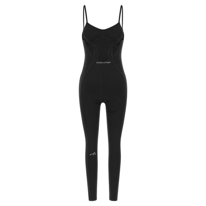 Balenciaga Black Polyamide Jumpsuit