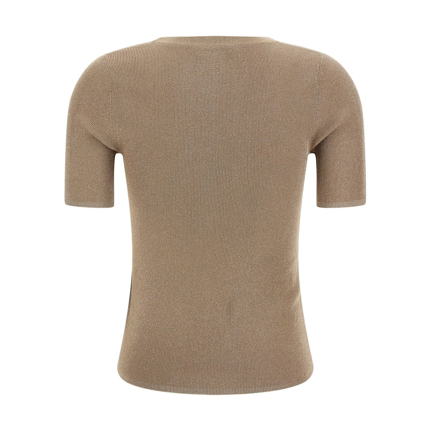 Max Mara Beige Polyamide T-Shirt