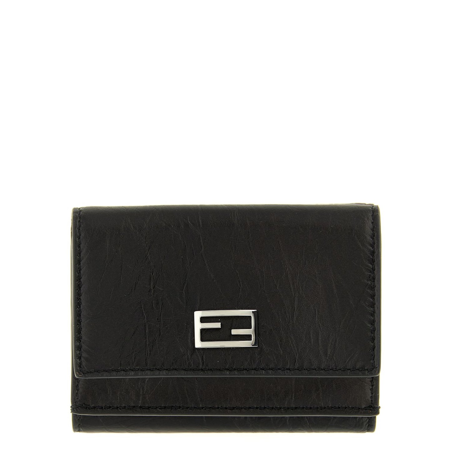 Fendi Black Calfskin Cardholder
