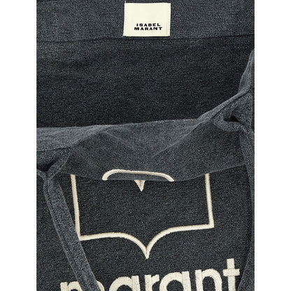 Isabel Marant Black Cotton Tote Bag