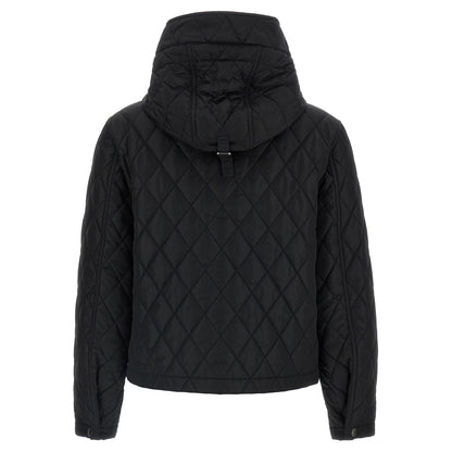 Burberry Black Polyamide Full-Length Jacket