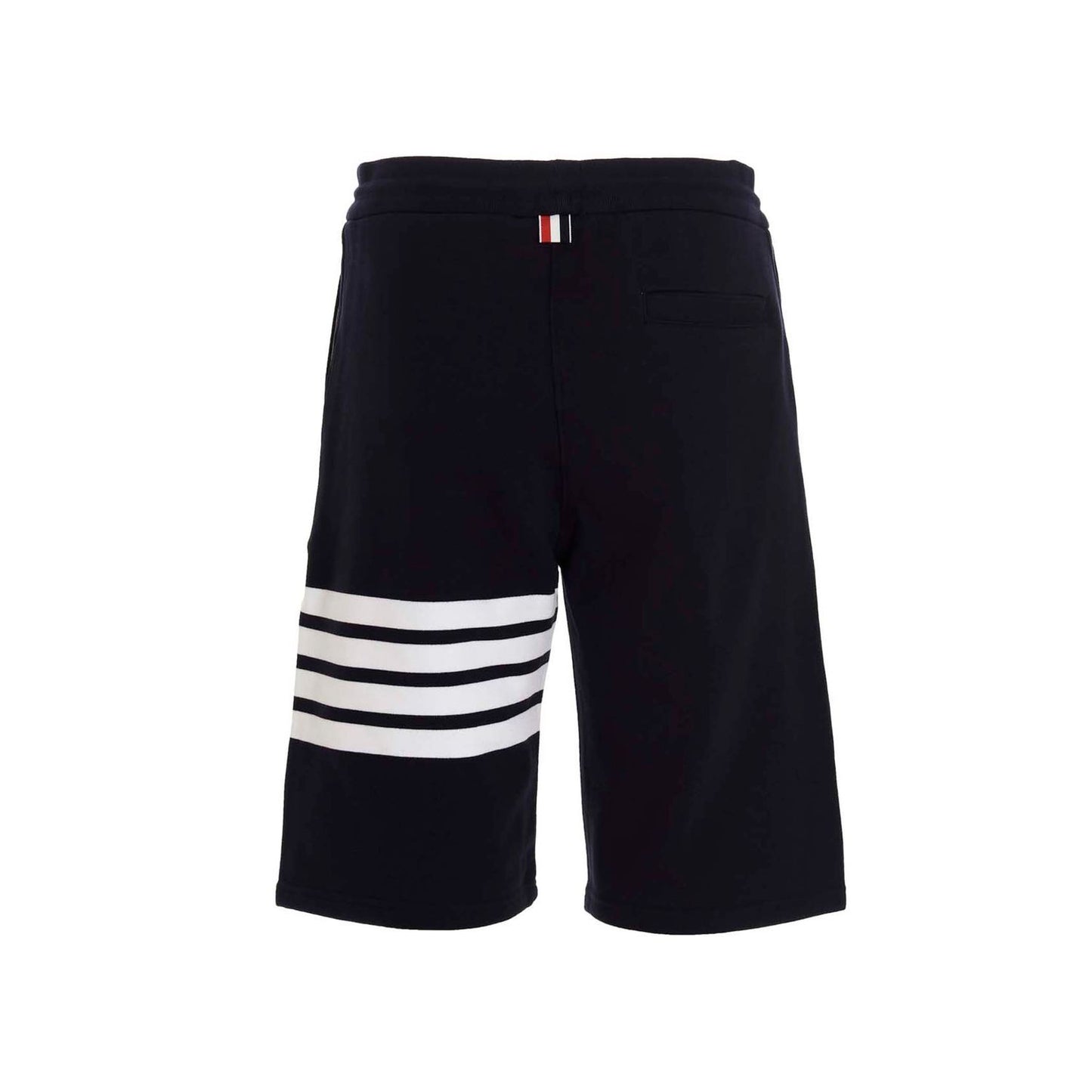 Thom Browne Blue Cotton Bermuda Shorts