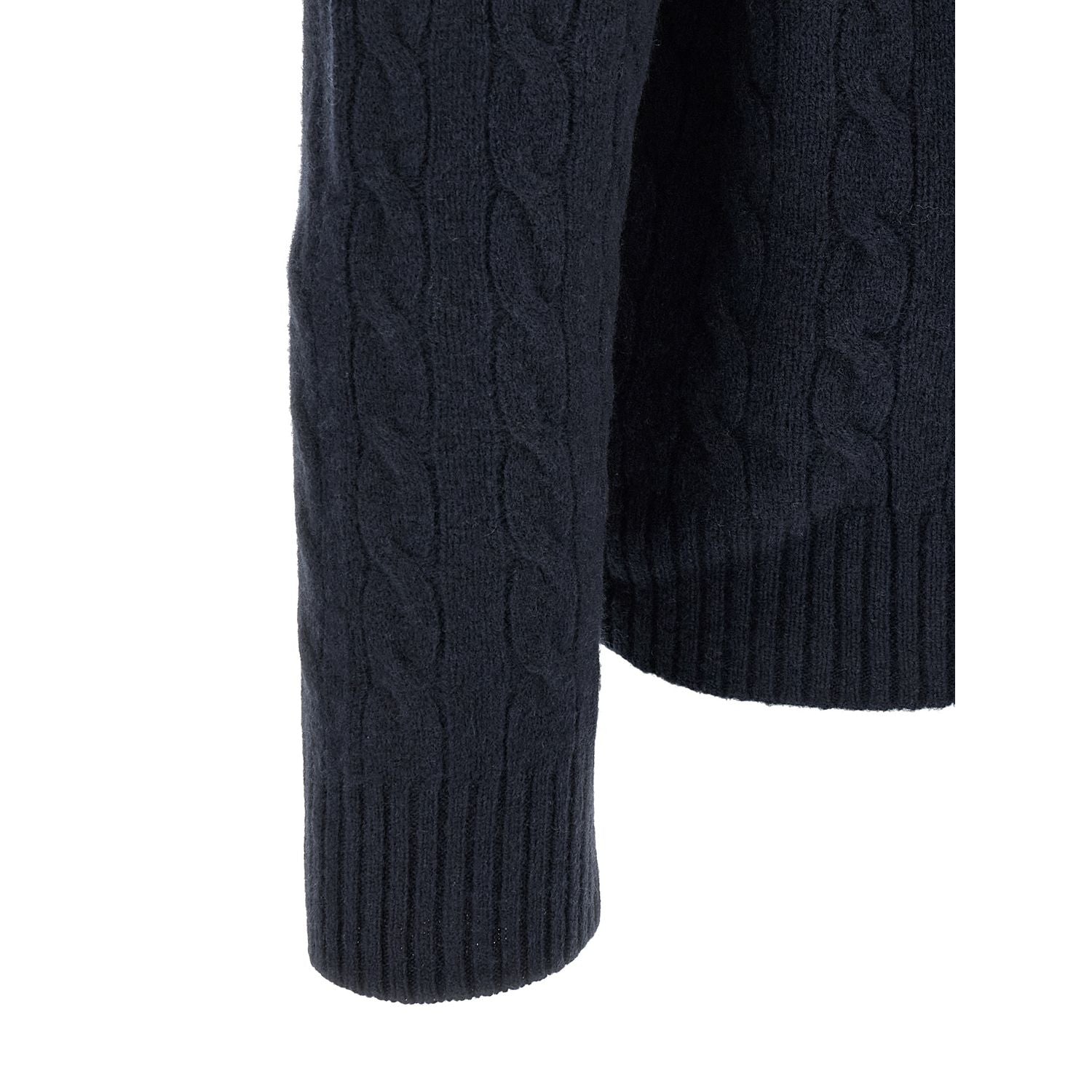 Polo Ralph Lauren Blue Wool Cardigan