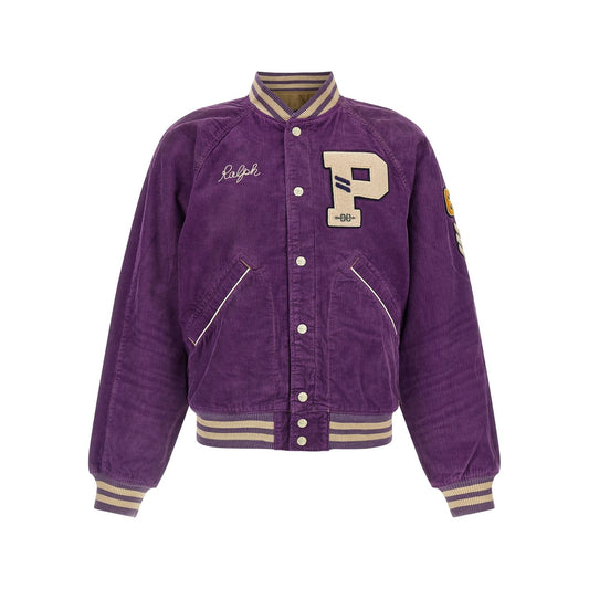 Polo Ralph Lauren Purple Cotton Bomber