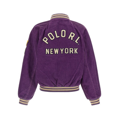 Polo Ralph Lauren Purple Cotton Bomber