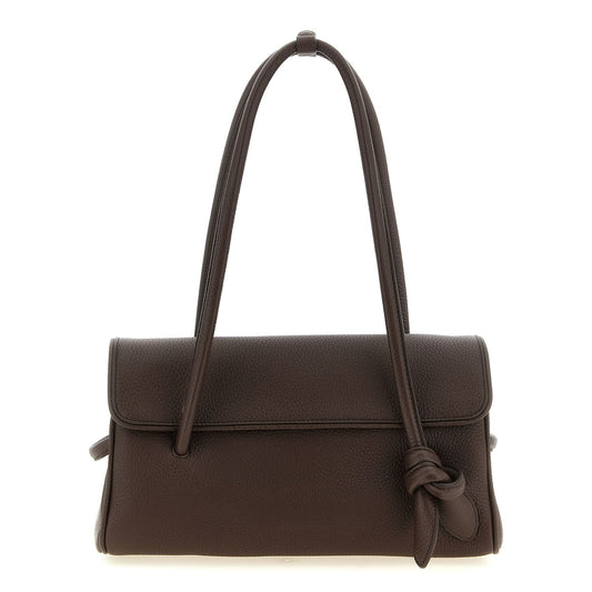 Jacquemus Brown Calfskin Shoulder Bag