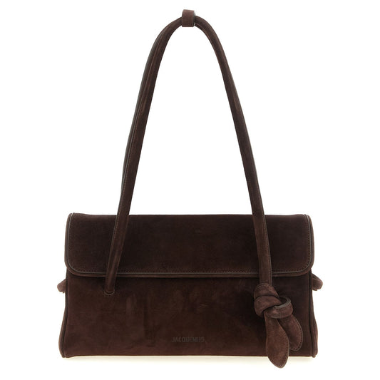 Jacquemus Brown Calfskin Shoulder Bag