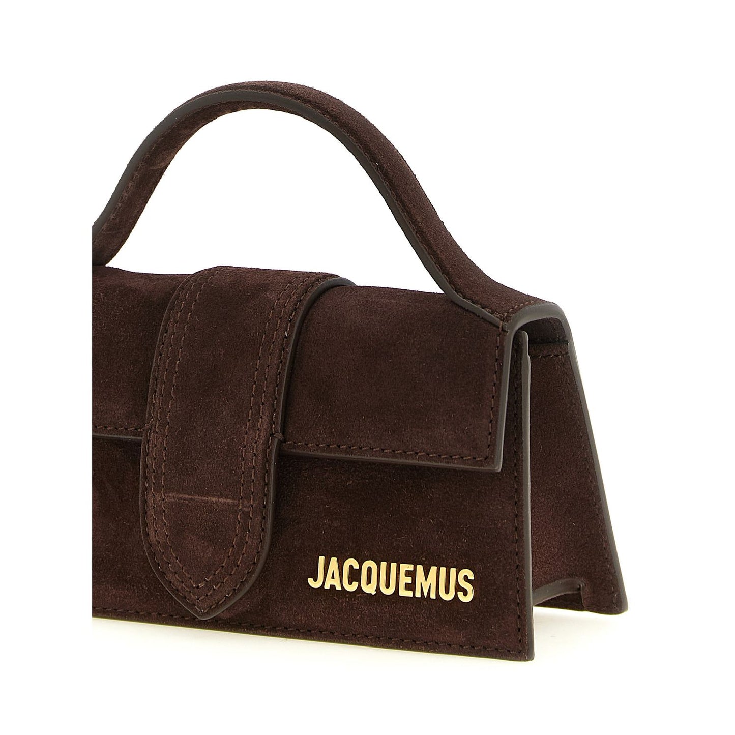 Jacquemus Brown Calfskin Handbag
