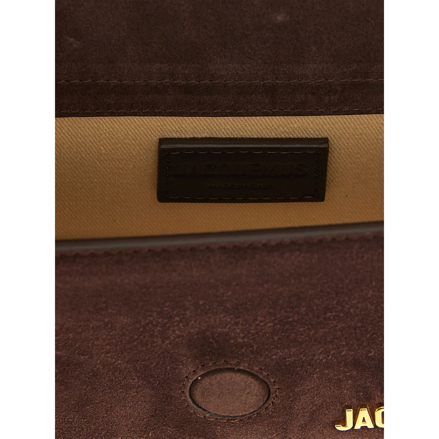 Jacquemus Brown Calfskin Handbag
