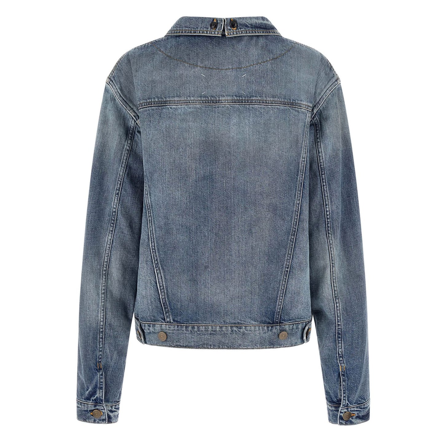 Maison Margiela Blue Cotton Denim Jacket