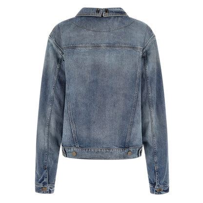 Maison Margiela Blue Cotton Denim Jacket