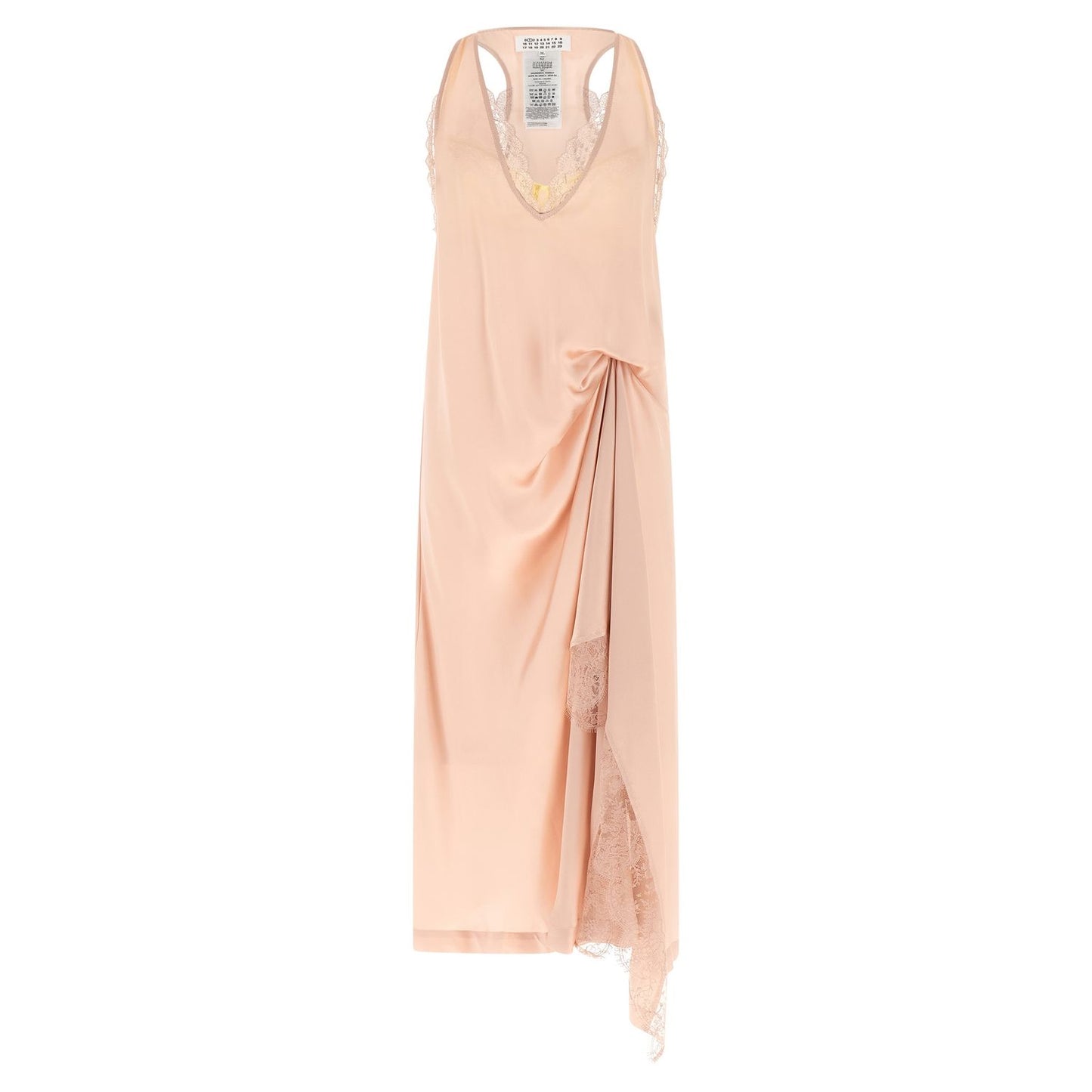 Maison Margiela Multicolor Acetate Midi Dress