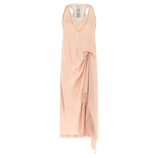 Maison Margiela Multicolor Acetate Midi Dress