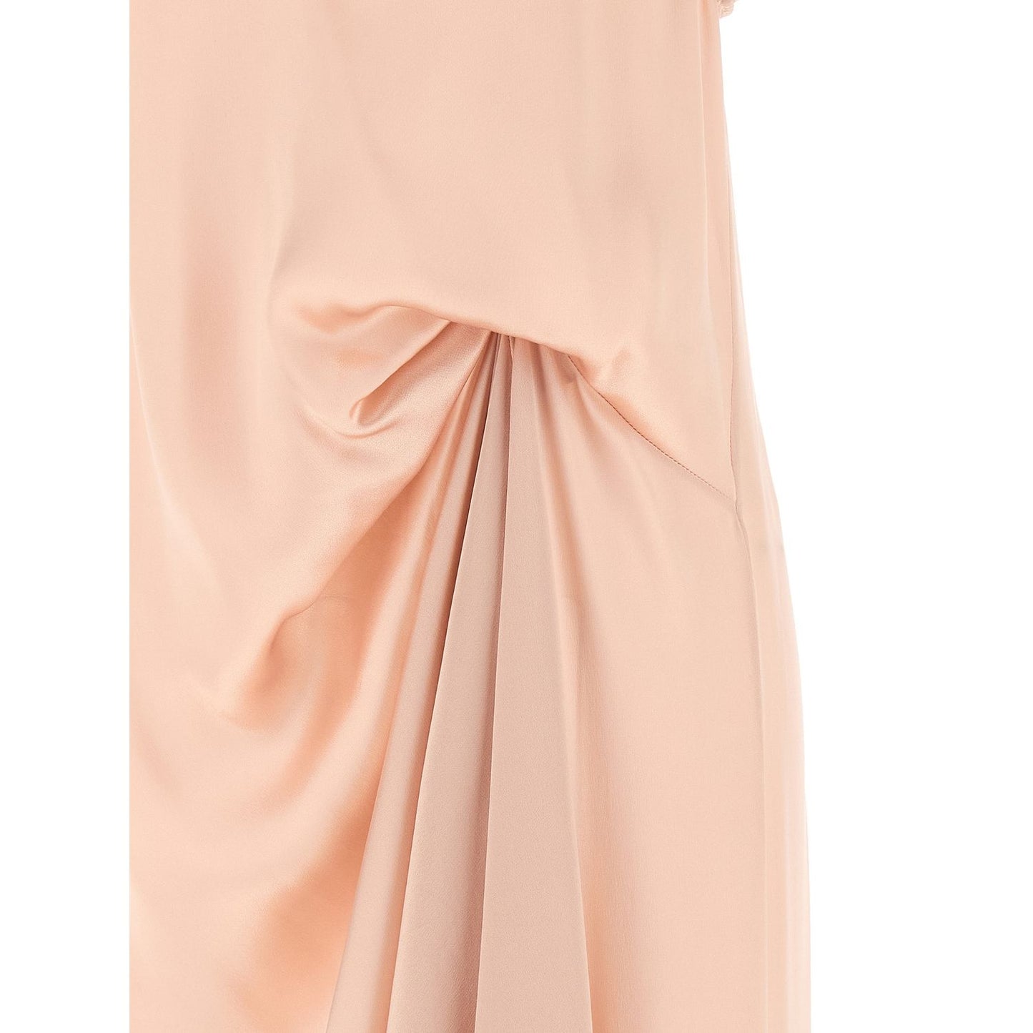 Maison Margiela Multicolor Acetate Midi Dress