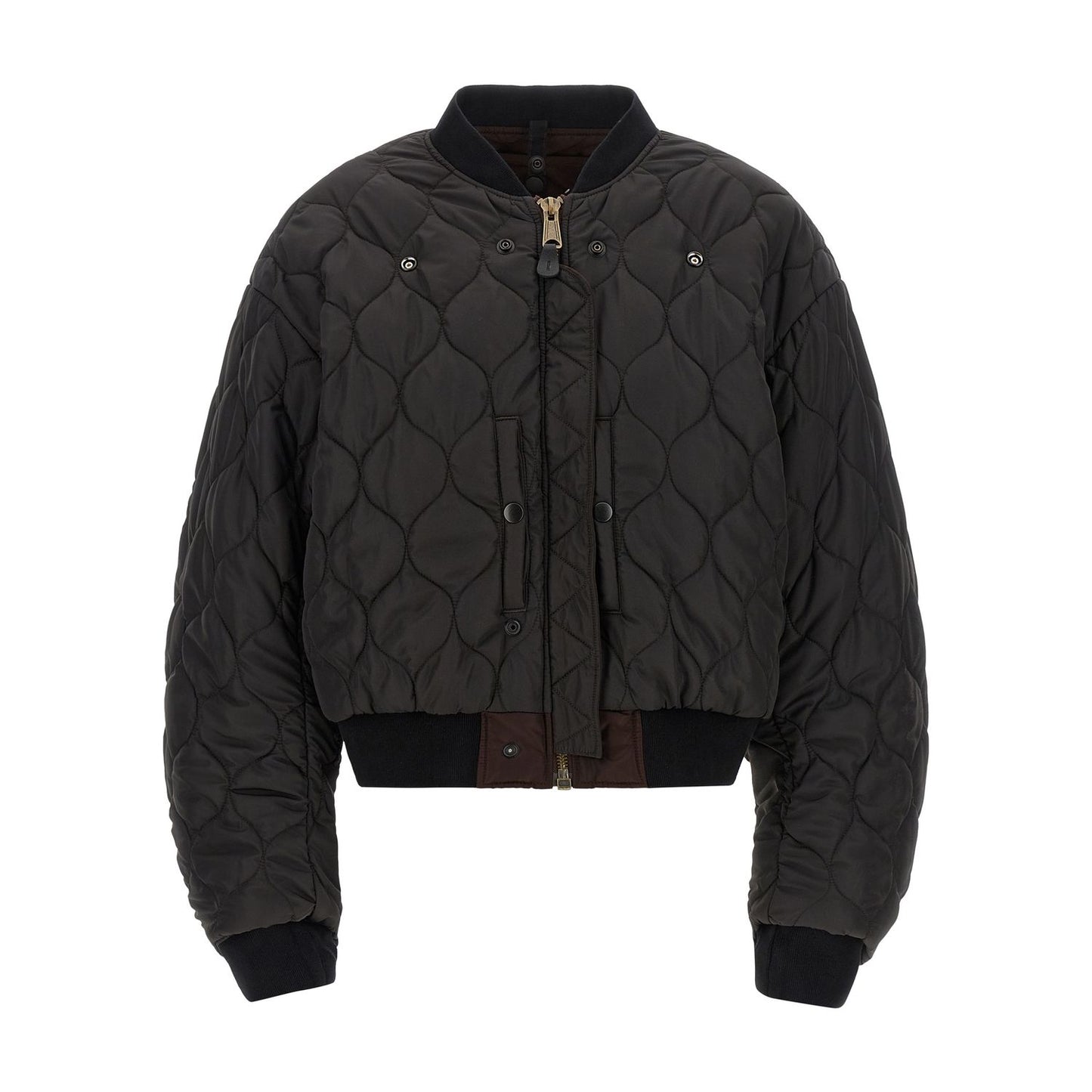 Maison Margiela Brown Polyamide Bomber