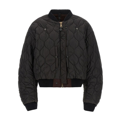 Maison Margiela Brown Polyamide Bomber