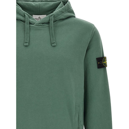 Stone Island Bicolor Cotton Sweatshirt