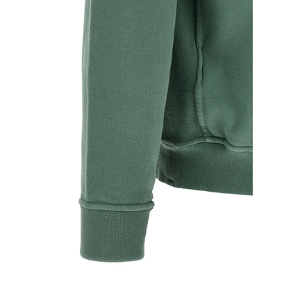 Stone Island Bicolor Cotton Sweatshirt
