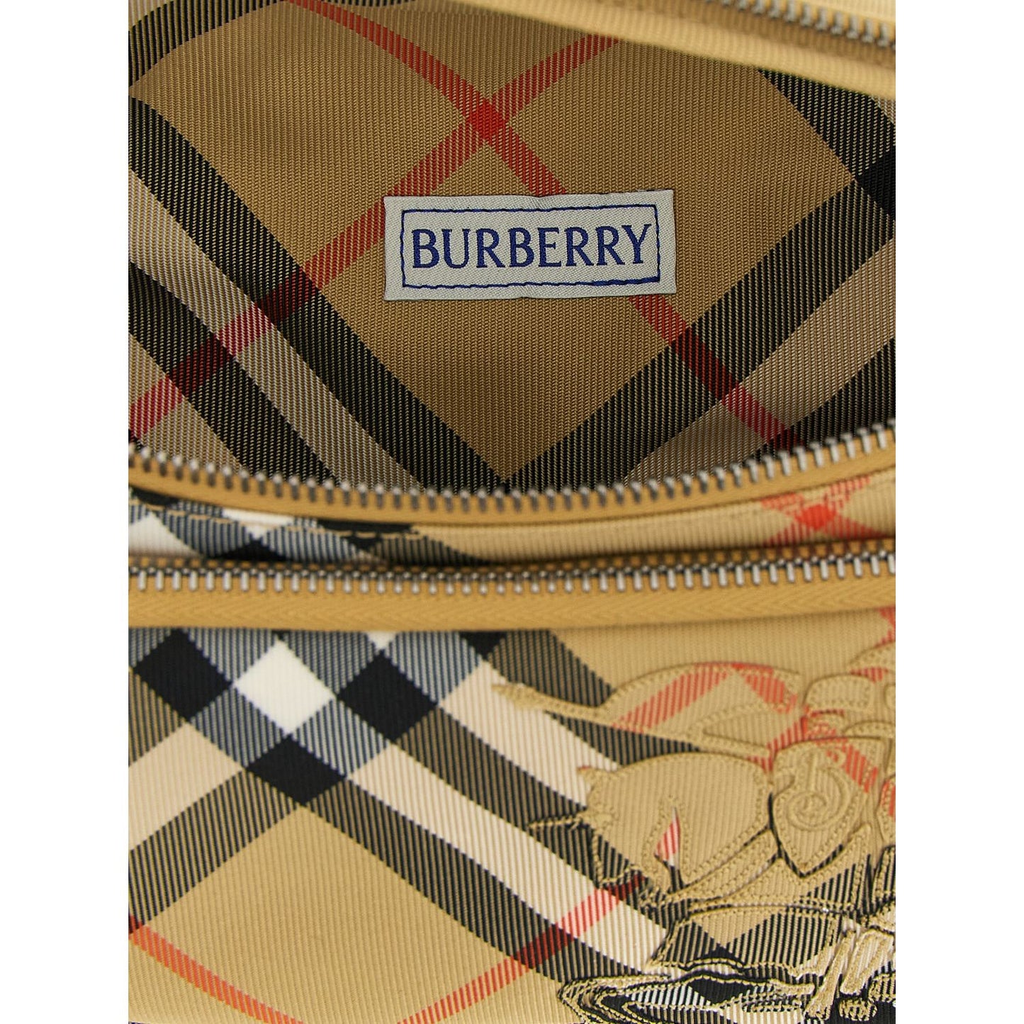 Burberry Beige Polyester Crossbody Bag
