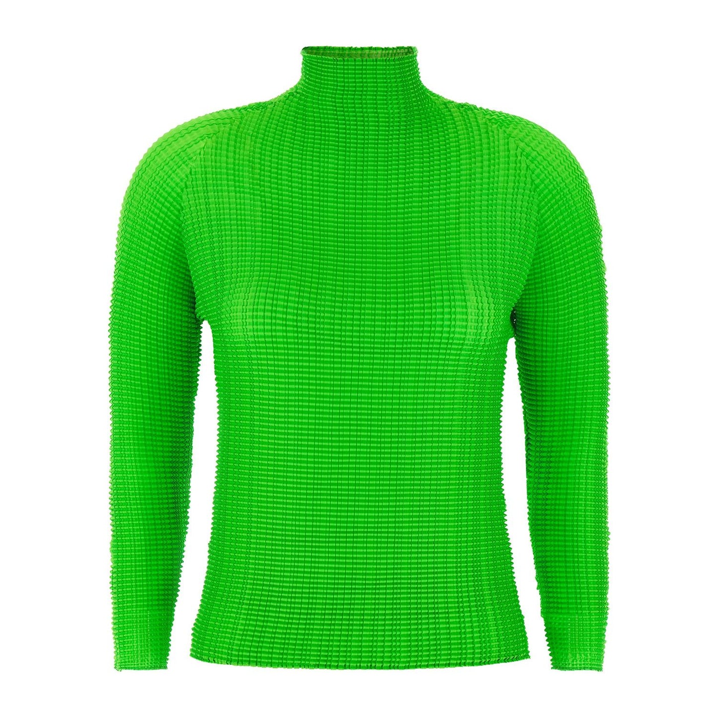 Issey Miyake Bicolor Polyester Blouse