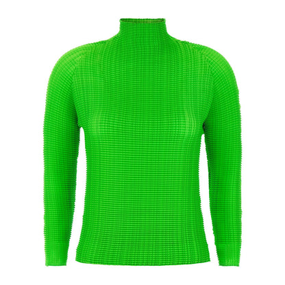 Issey Miyake Bicolor Polyester Blouse