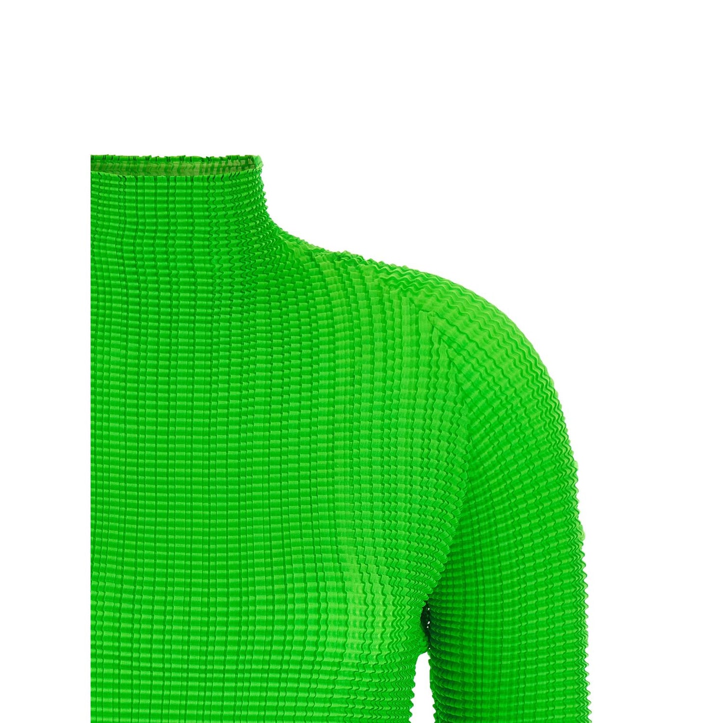 Issey Miyake Bicolor Polyester Blouse