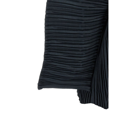 Issey Miyake Black Polyester Cardigan